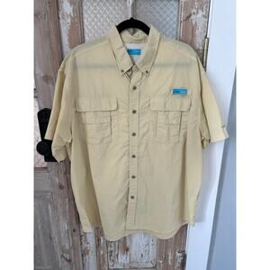Tuna Men's Fishing Short Sleeve Shirt Size XL